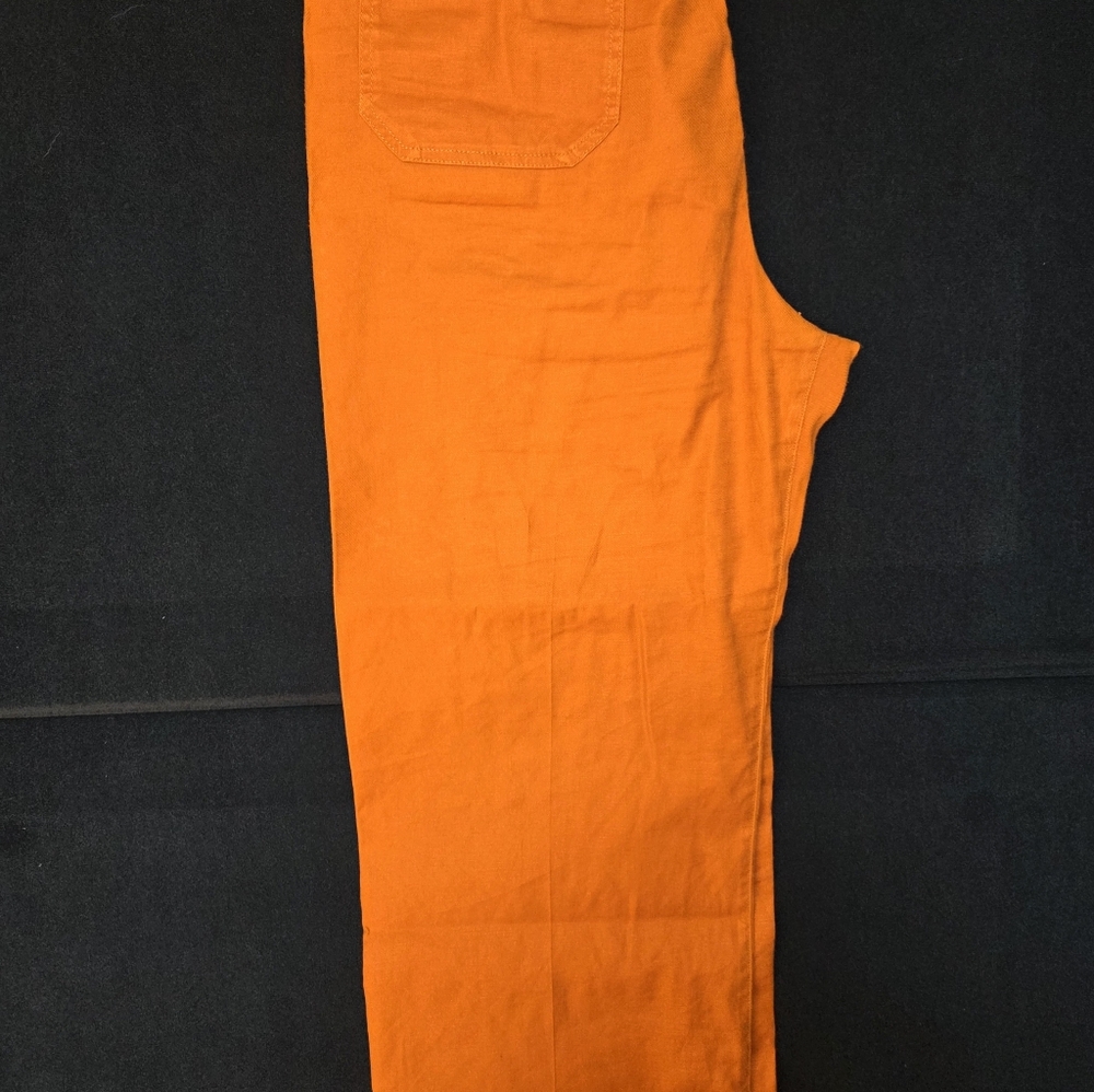 Anthropologie Pants 12 Womens Maeve The Colette Cropped Wide Leg Mid Rise Pants - Picture 7 of 9